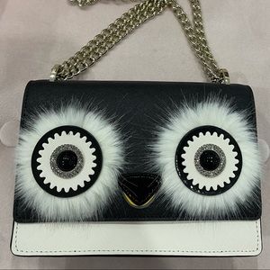 Black kate spade crossbody bag.